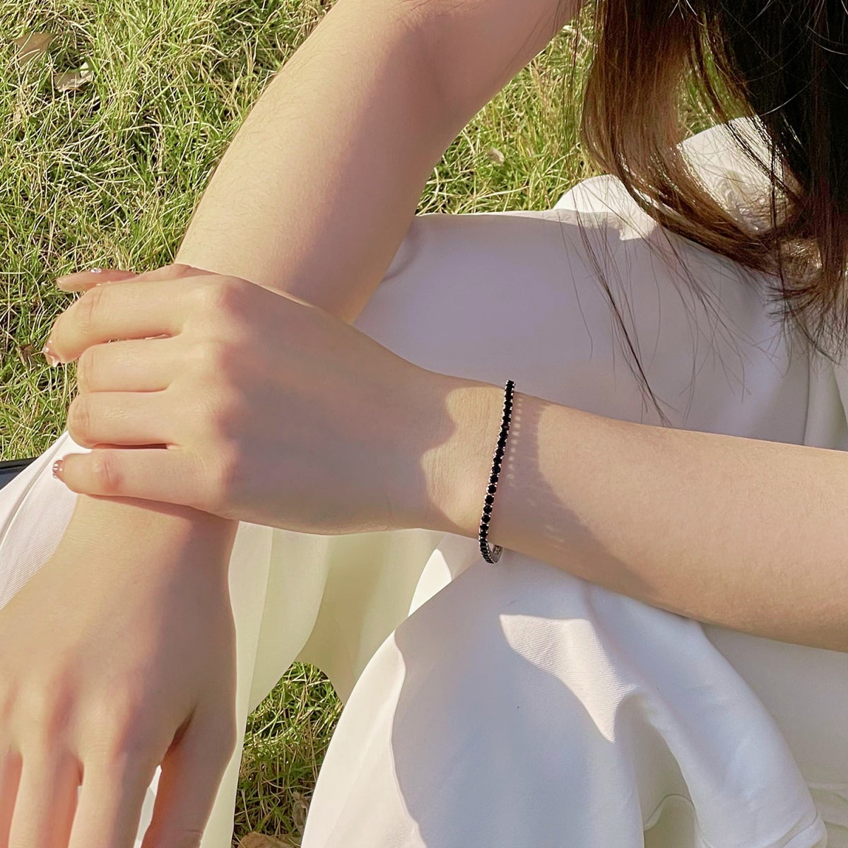 [Goodv]Bracelet de fête rond coloré et rayonnant