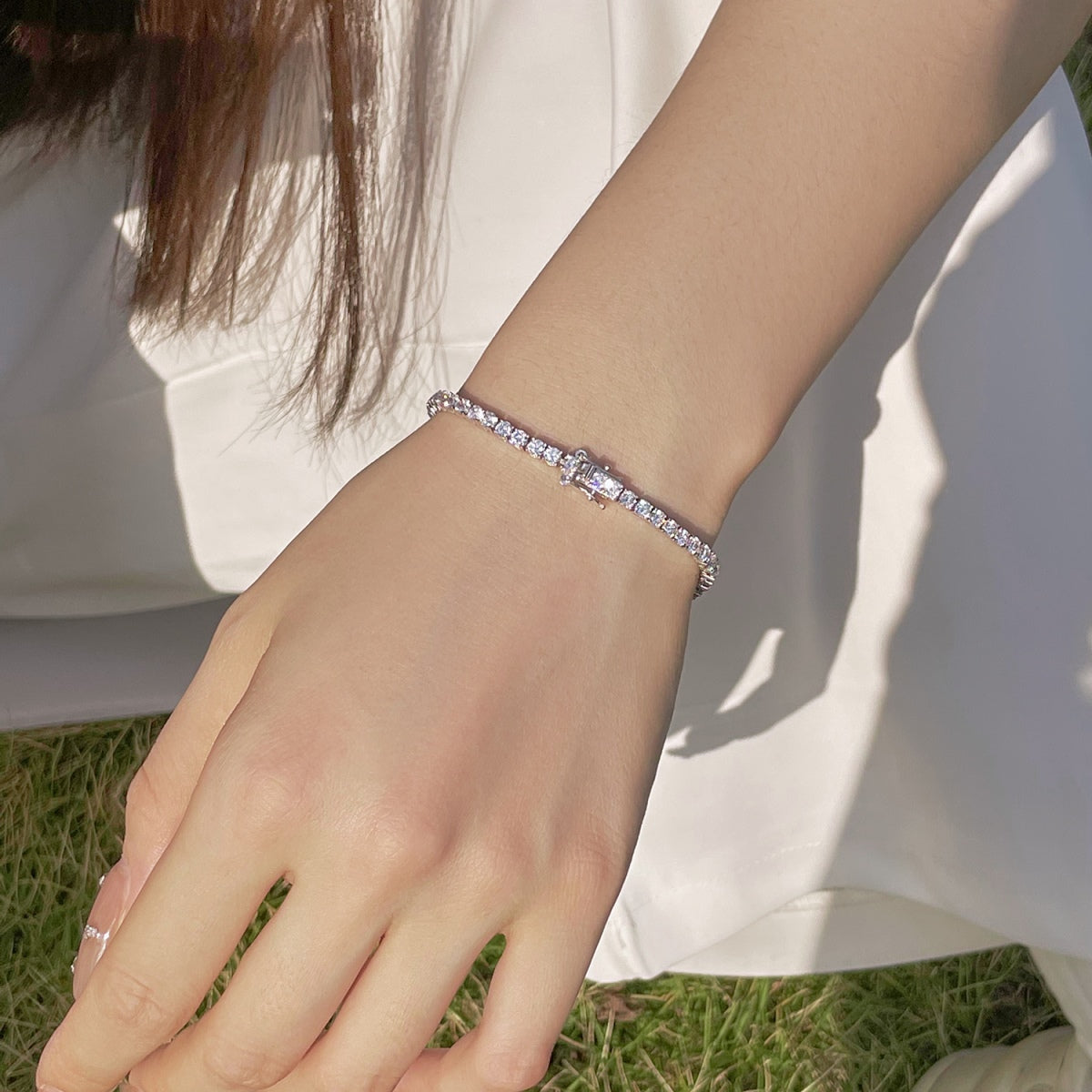 [Goodv]Radiant Colorful Round Cut Party Bracelet
