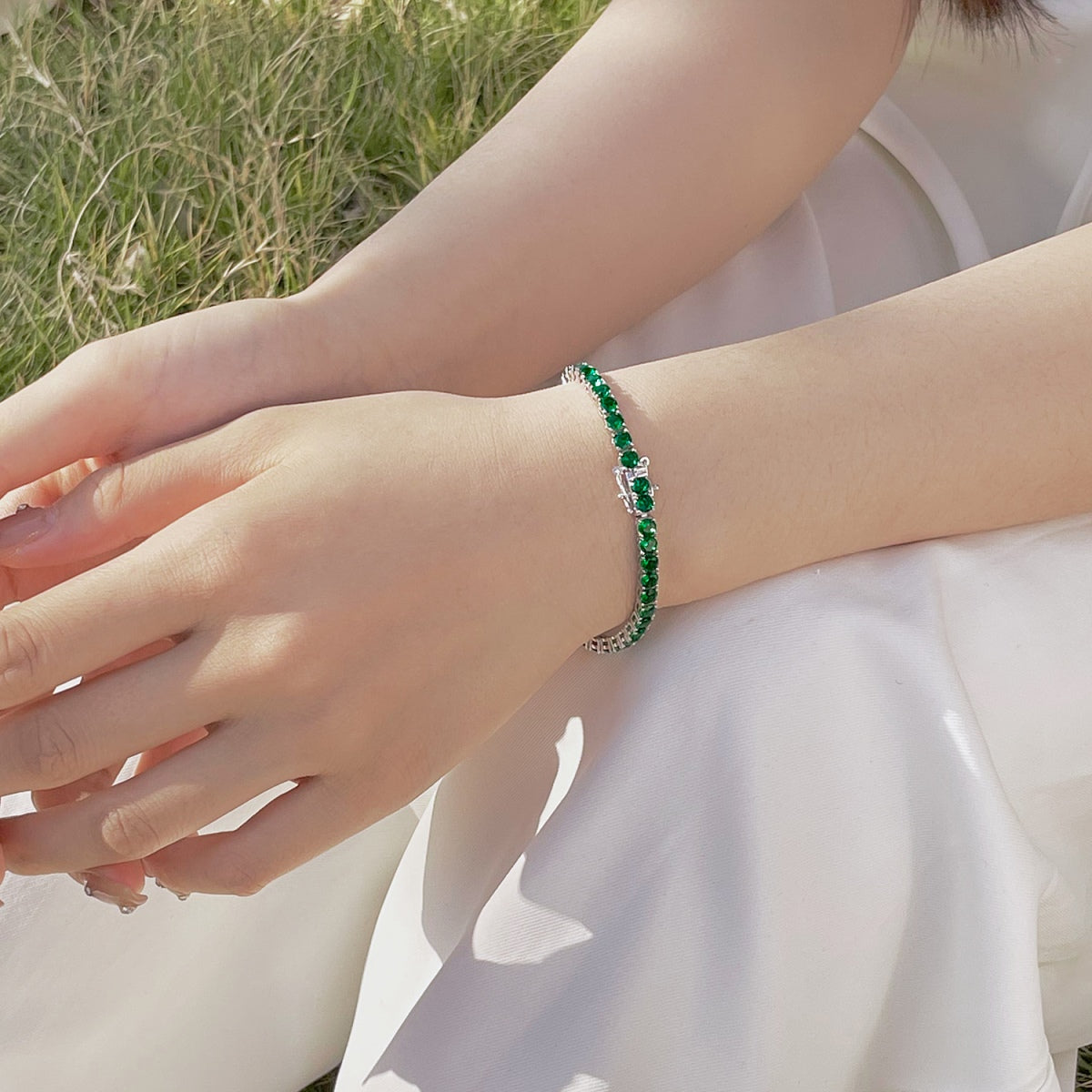 [Goodv]Bracelet de fête rond coloré et rayonnant