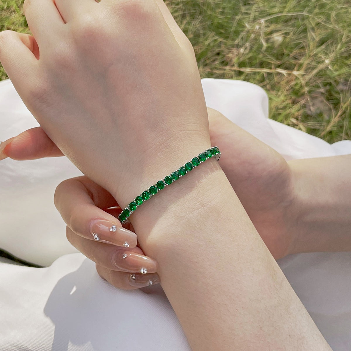 [Goodv]Bracelet de fête rond coloré et rayonnant