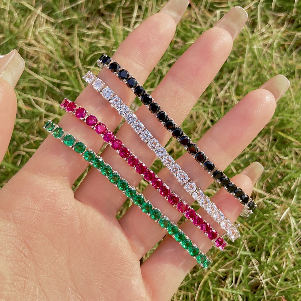 [Goodv]Bracelet de fête rond coloré et rayonnant