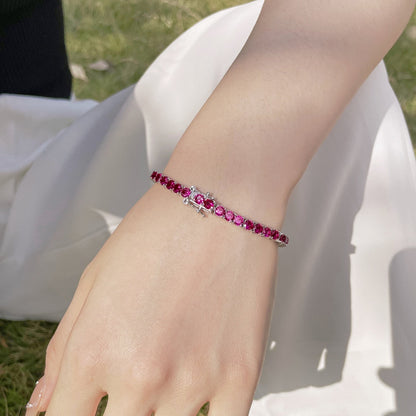 [Goodv]Bracelet de fête rond coloré et rayonnant