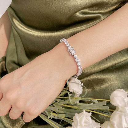[Goodv] Bracelet de mariage rond scintillant et orné