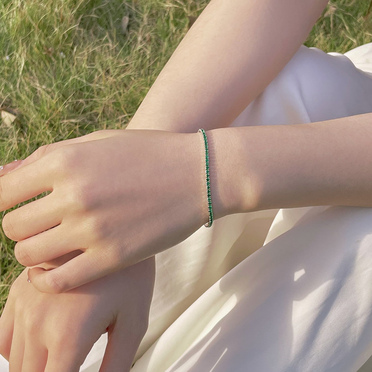 [Goodv]Bracelet de fête rond coloré et rayonnant