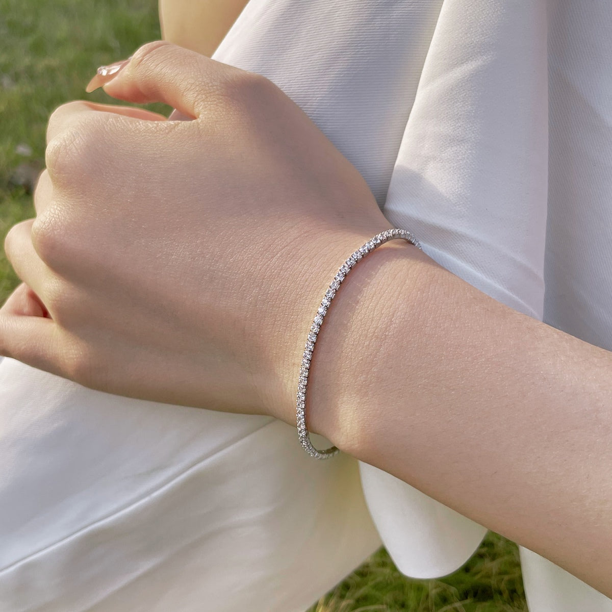 [Goodv]Bracelet de fête rond coloré et rayonnant