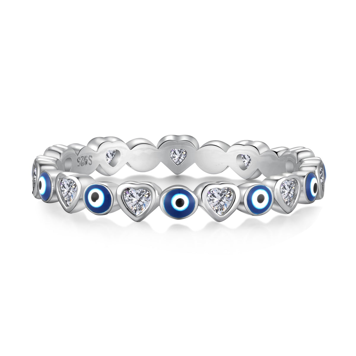 [Goodv]Radiant Colorful Round Shape Daily Ring