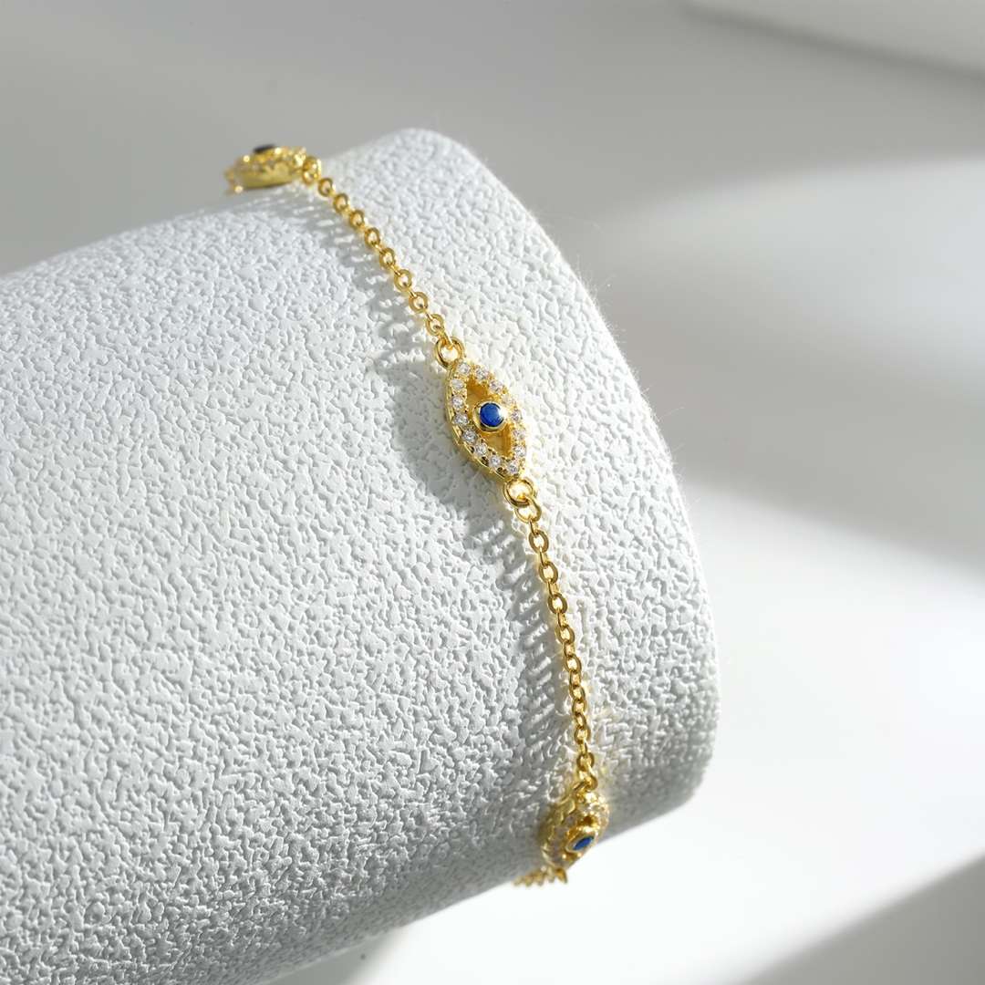 [Goodv]Evil Eye Shape Pendent Necklace