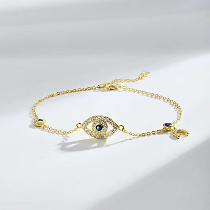 [Goodv]Dainty Eye Shape Necklace