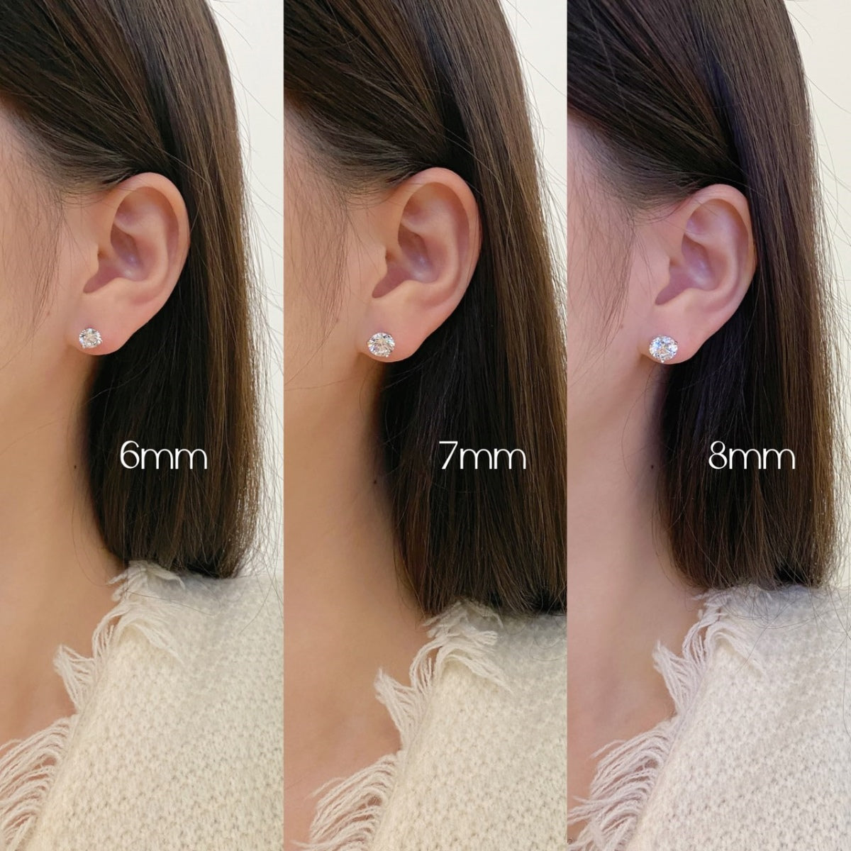 [Goodv]Dainty Round Shape Earrings