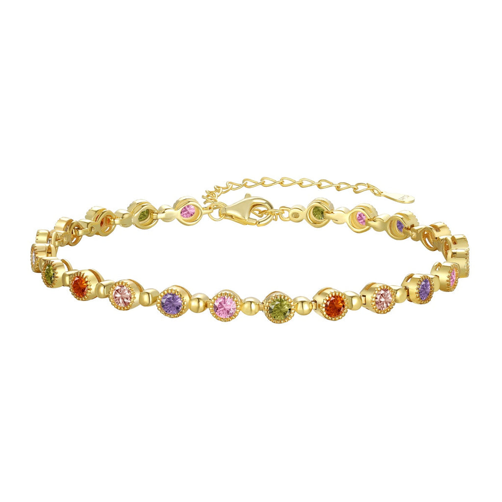 [Goodv] Bracelet de fête rond exquis et étincelant