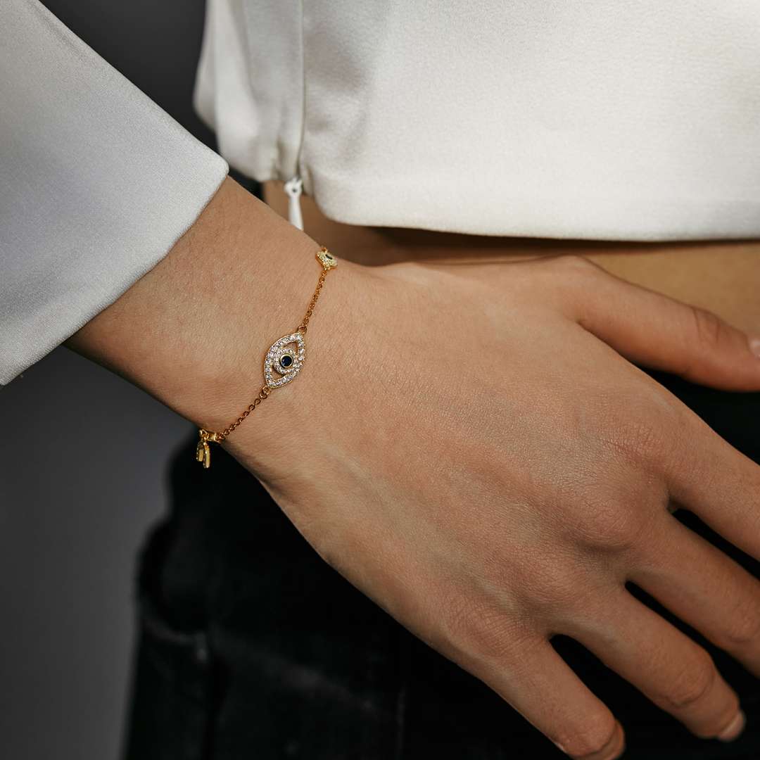 [Goodv] Collier délicat en forme d'œil