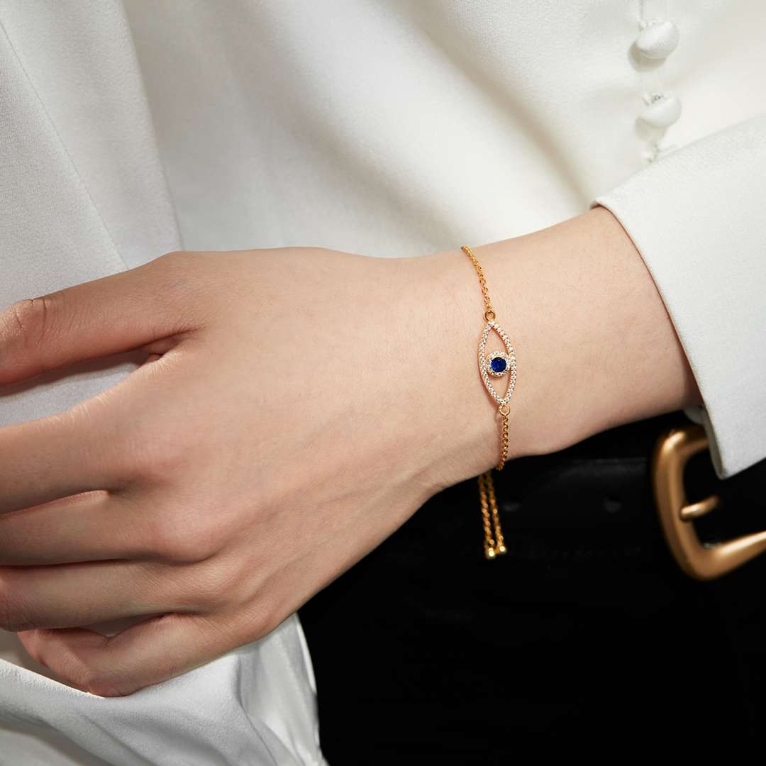 [Goodv] Bracelet à motif creux œil du diable