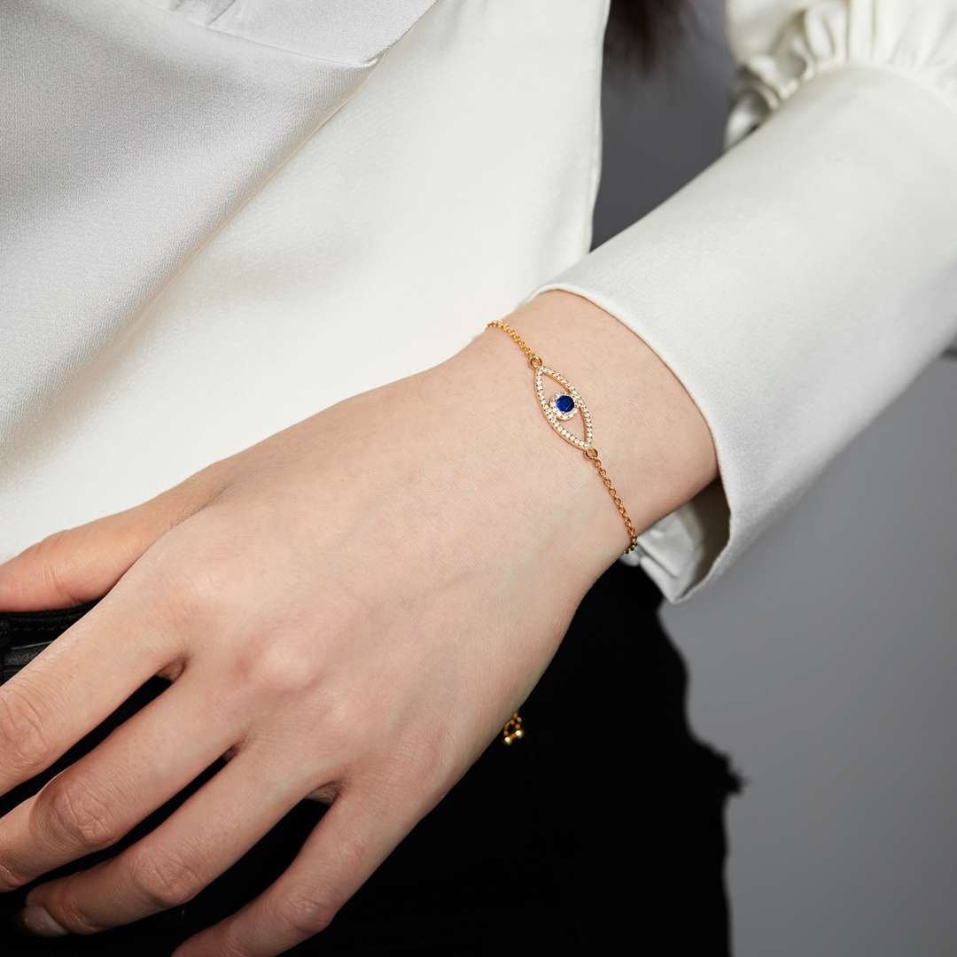 [Goodv] Bracelet à motif creux œil du diable