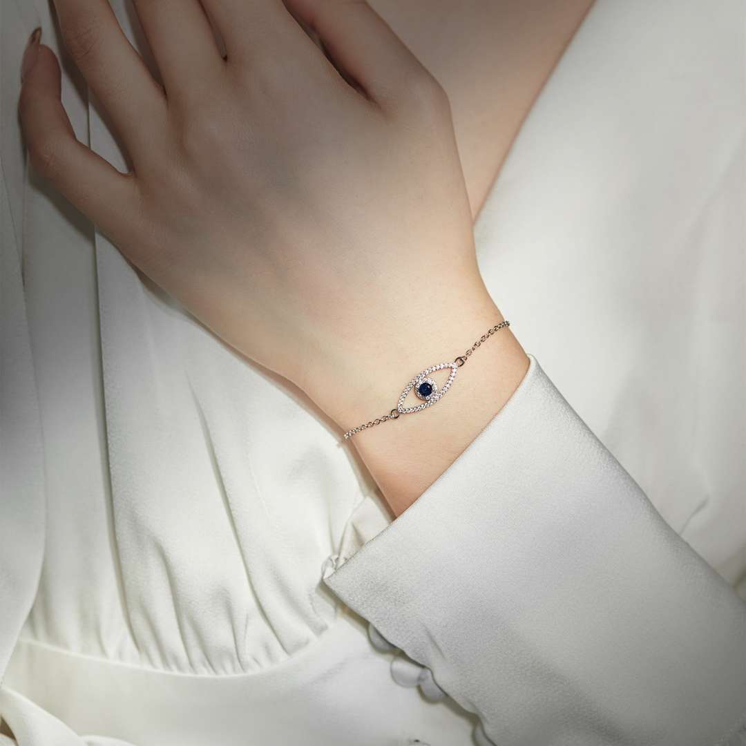 [Goodv]Devil's Eye Hollow Design Bracelet