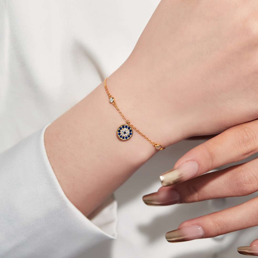 [Goodv]Bracelet rond œil du diable