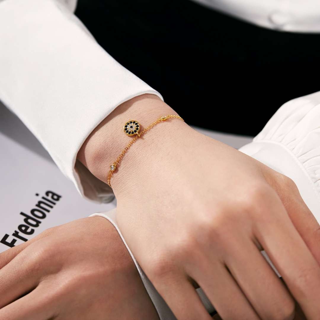 [Goodv]Bracelet rond œil du diable