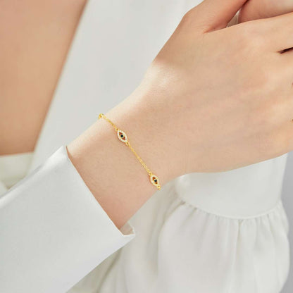 [Goodv]Evil Eye Shape Pendent Necklace