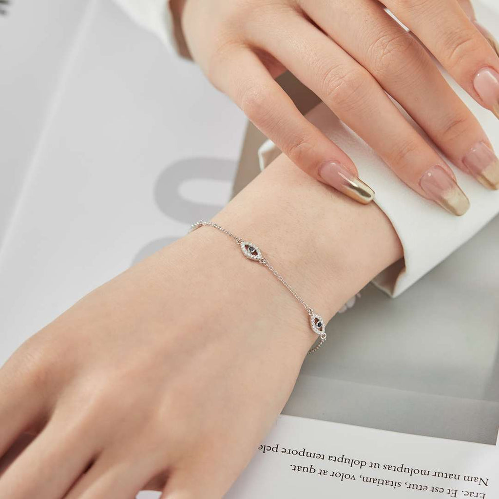 [Goodv] Collier pendentif en forme de mauvais œil