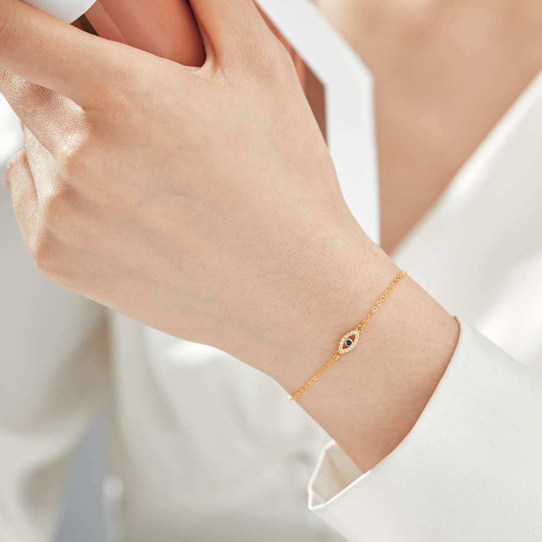 [Goodv]Evil Eye Shape Necklace