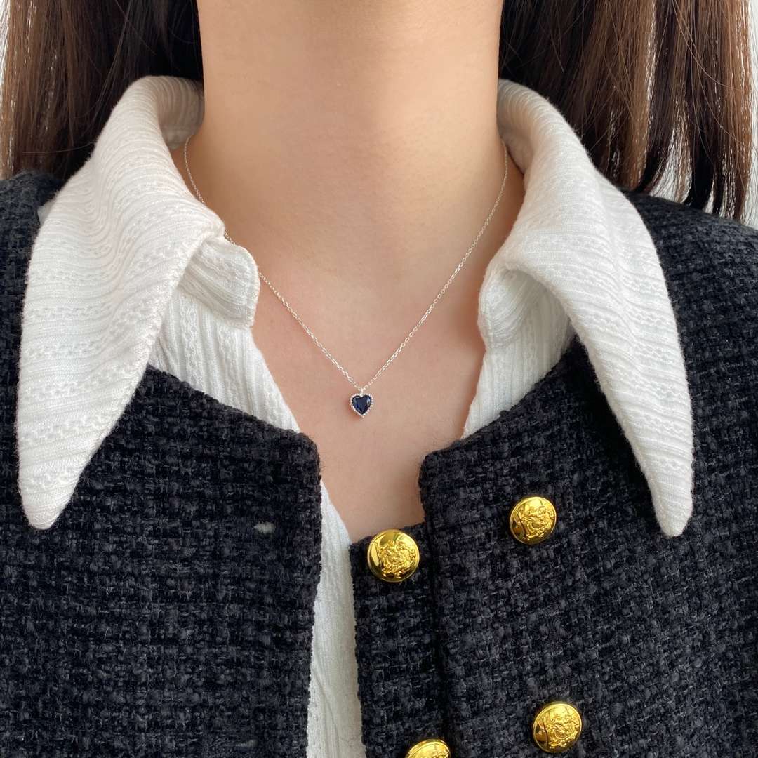 [Goodv]Ornate Heart Shape Necklace