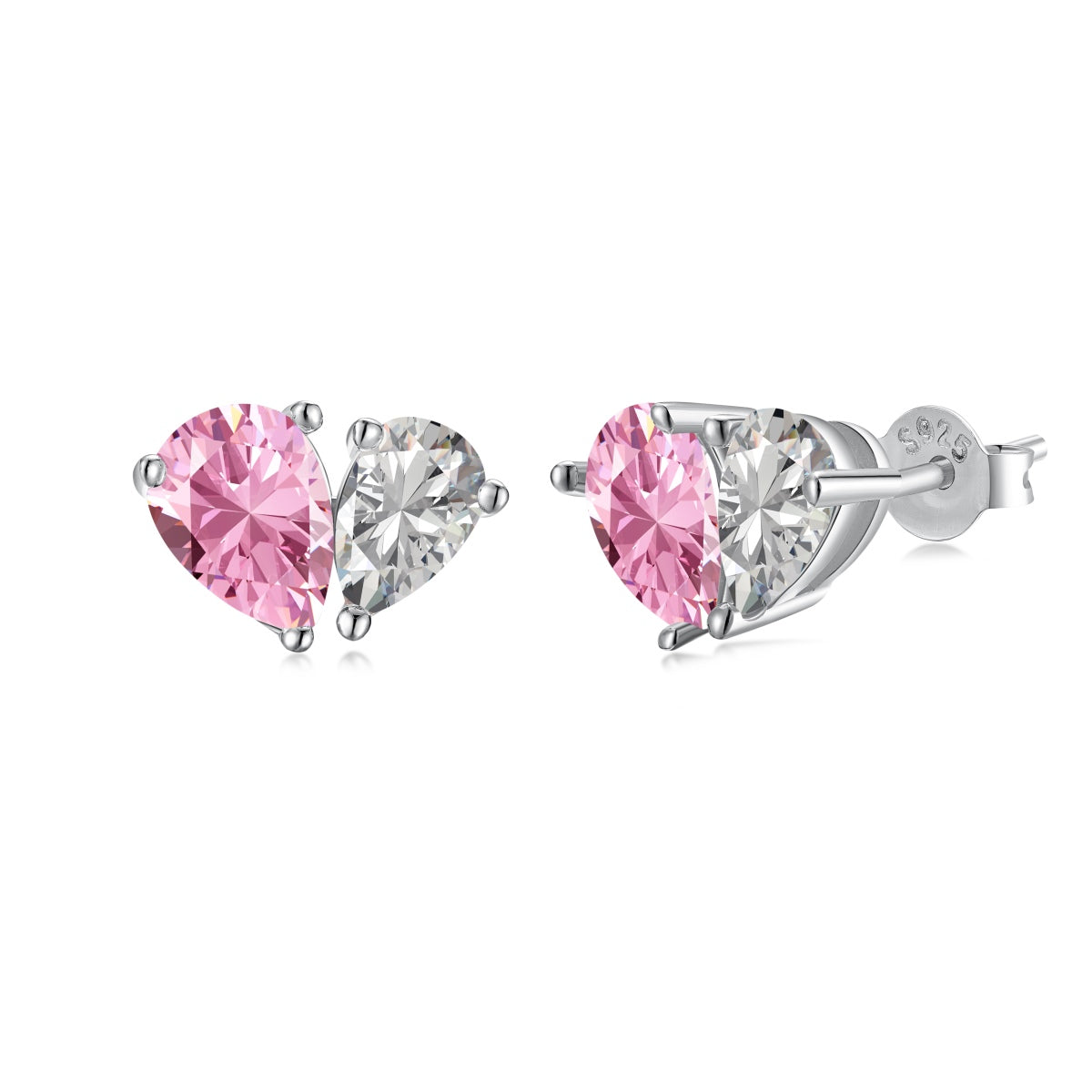 [Goodv] Boucles d'oreilles éblouissantes et élégantes en forme de cœur