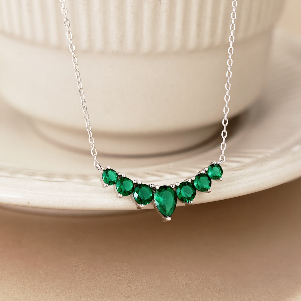 [Goodv] Collier délicat en forme de cœur coloré