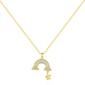 [Goodv]Unique Rainbow Star Necklace