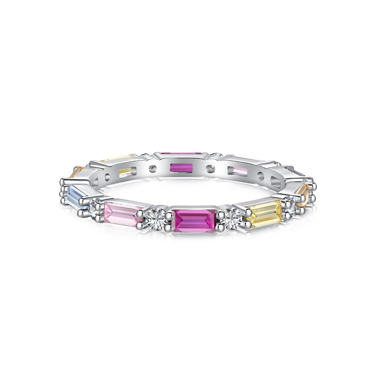 [Goodv]Lively In Shades Elegant Radiant Cut Daily Ring