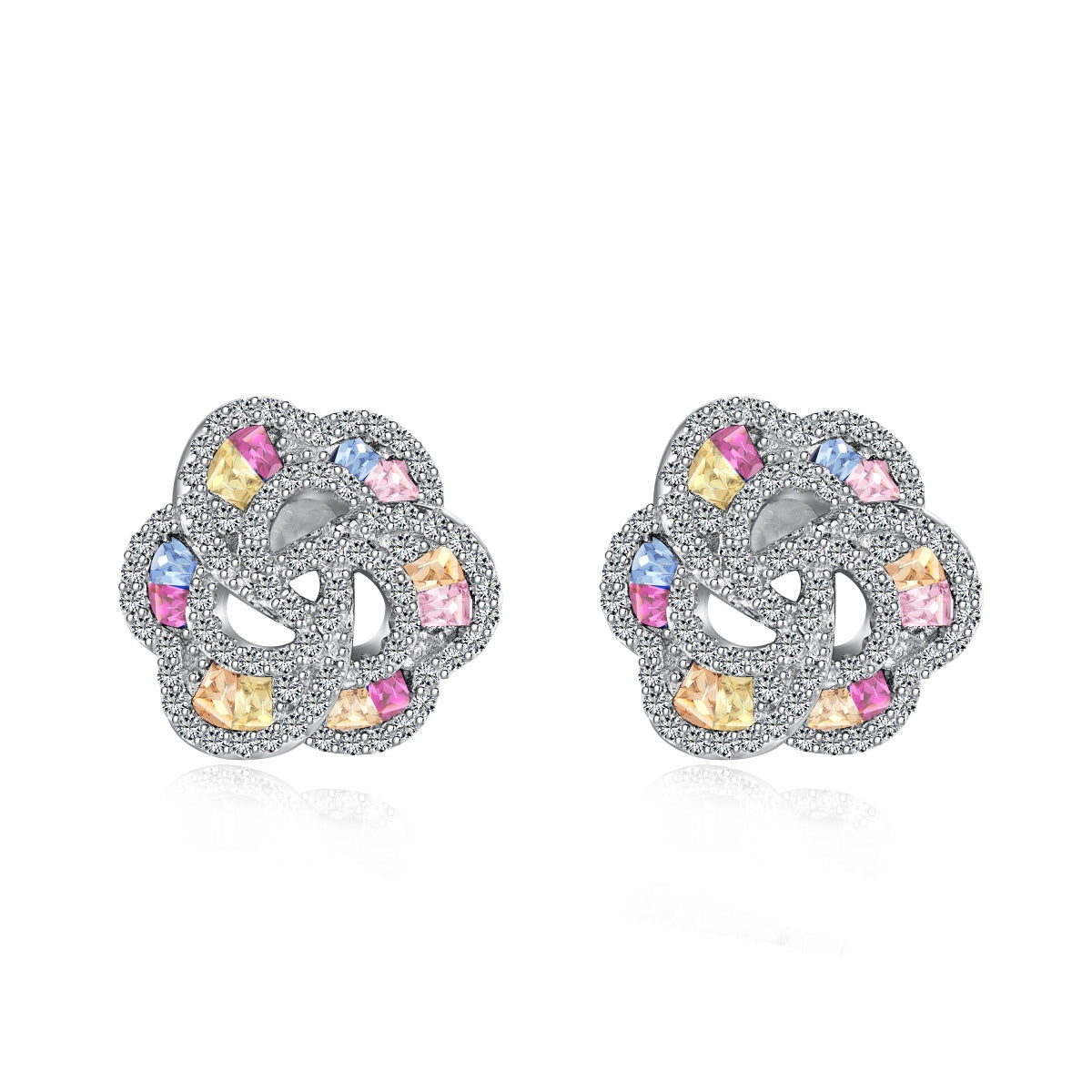 [Goodv]Exquisite Flower Shape Daily Earrings