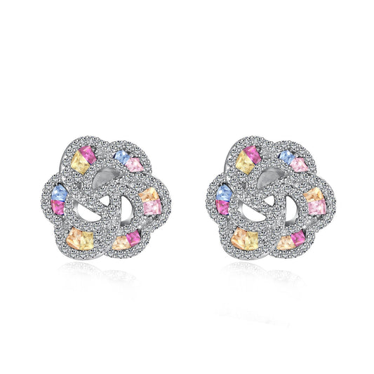 [Goodv]Exquisite Flower Shape Daily Earrings