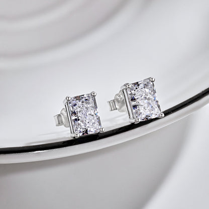 [Goodv]Radiant Luxurious Princess Cut Daily Earrings