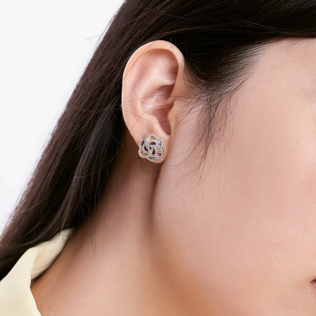 [Goodv]Exquisite Flower Shape Daily Earrings