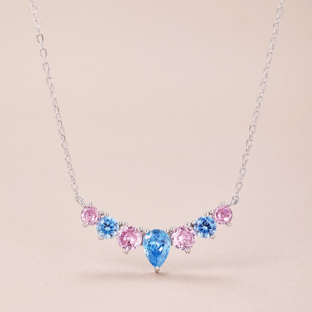 [Goodv] Collier délicat en forme de cœur coloré