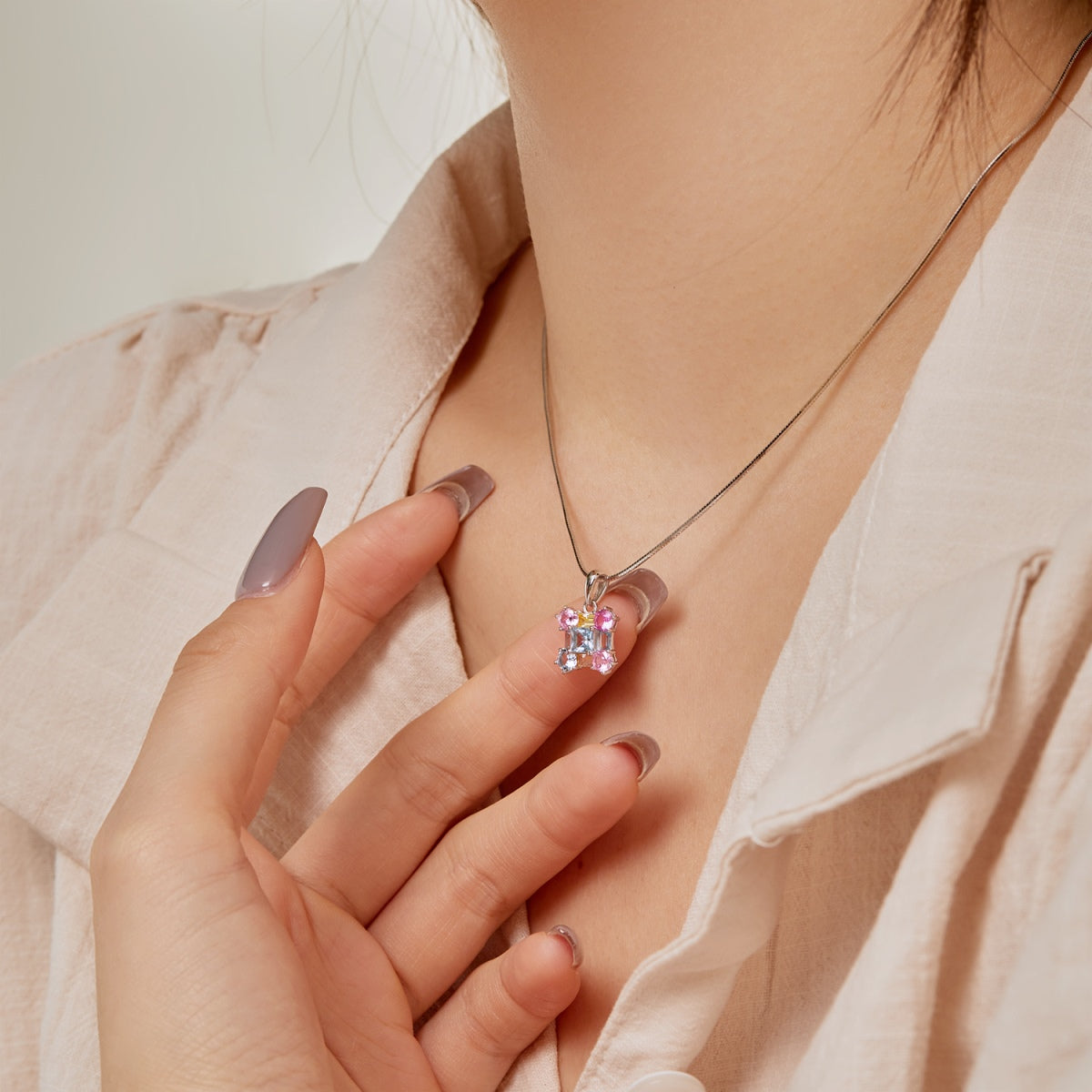 [Goodv]Gorgeous Multi Colorful Necklace