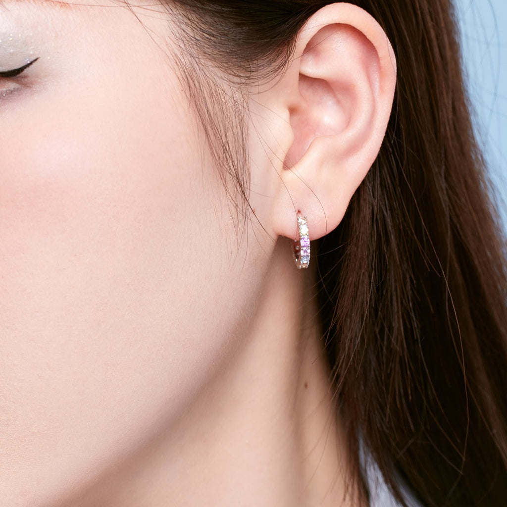 [Goodv]Radiant Colorful Round Cut Earrings
