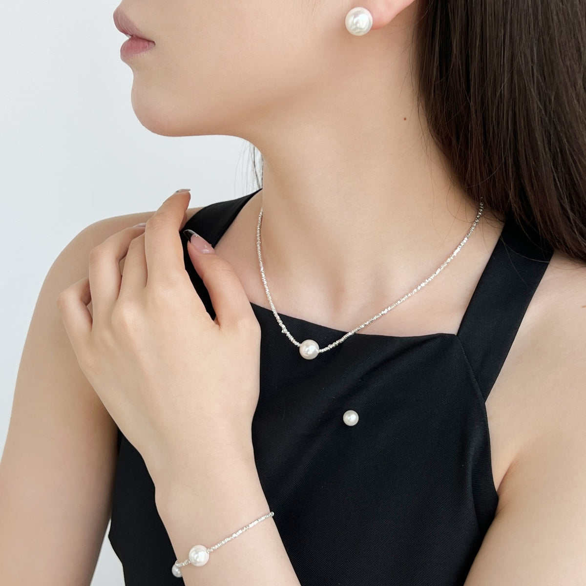 [Goodv]Delicate Pearl Earrings