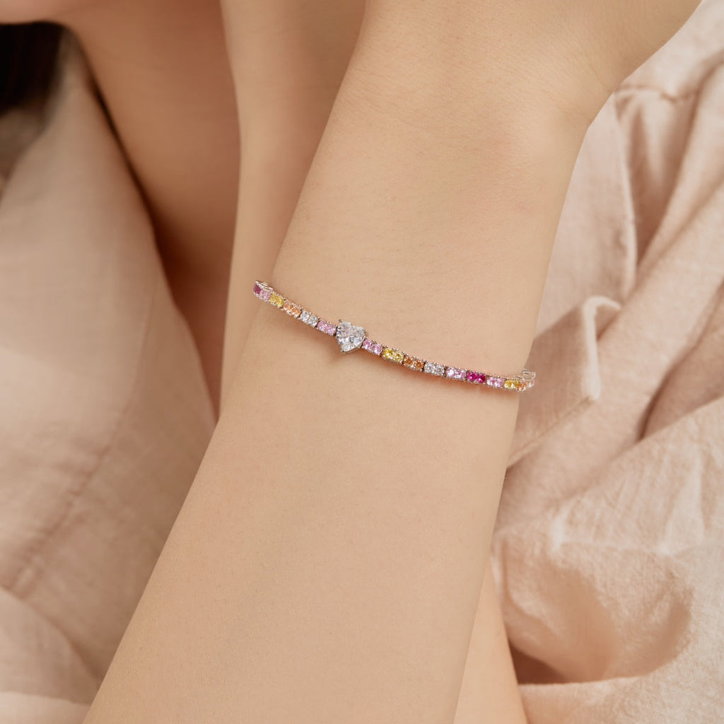 [Goodv] Bracelet d'amoureux délicat et romantique en forme de cœur