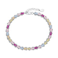[Goodv] Bracelet de fête délicat et coloré en émeraude taillée