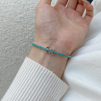 [Goodv] 眩しいほど美しいラウンドカットのデイリーブレスレット