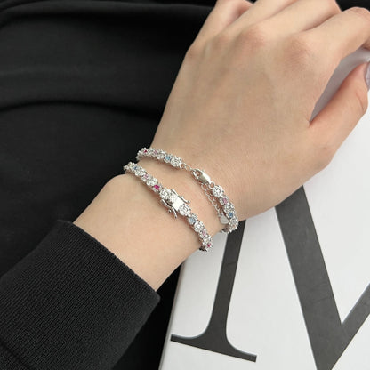 [Goodv]Dazzling Radiant Multi Cut Daily Bracelet
