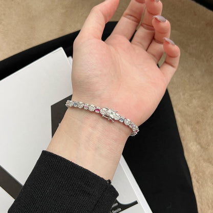 [Goodv]Dazzling Radiant Multi Cut Daily Bracelet