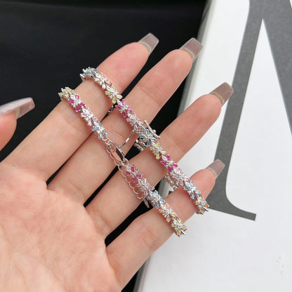 [Goodv]Radiant Colorful Emerald Cut Party Bracelet