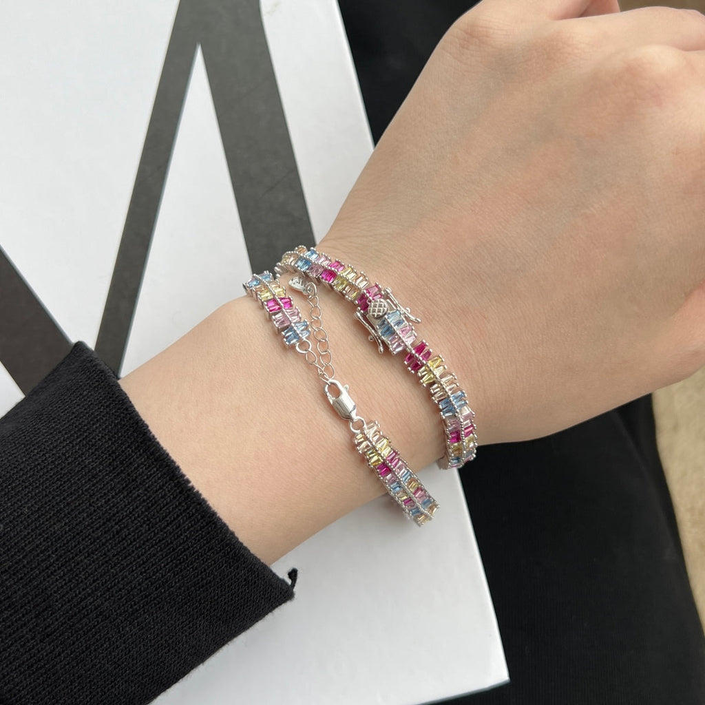[Goodv] Bracelet de fête multi-coupes étincelant et exquis
