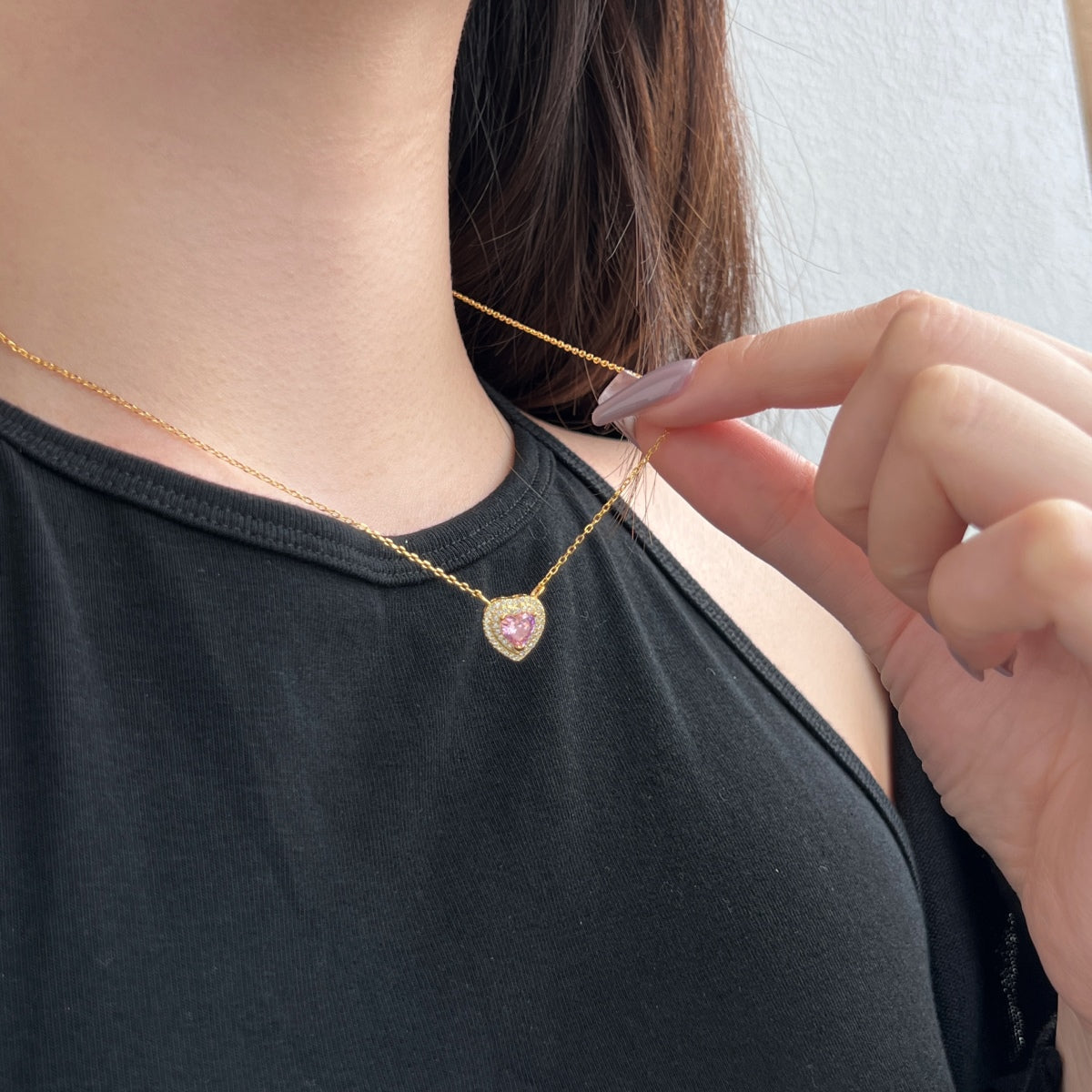 [Goodv]Exquisite Heart Shape Necklace