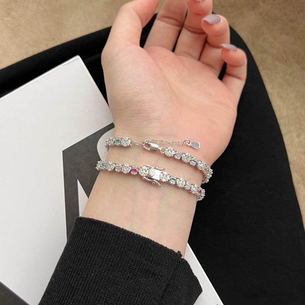 [Goodv]輝くマルチカットデイリーブレスレット