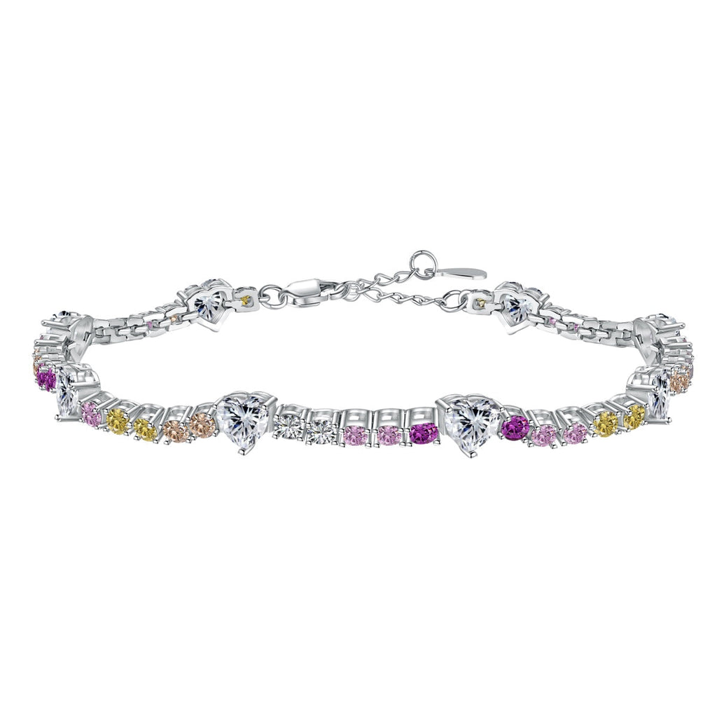 [Goodv] Bracelet d'amoureux rond en forme de cœur romantique