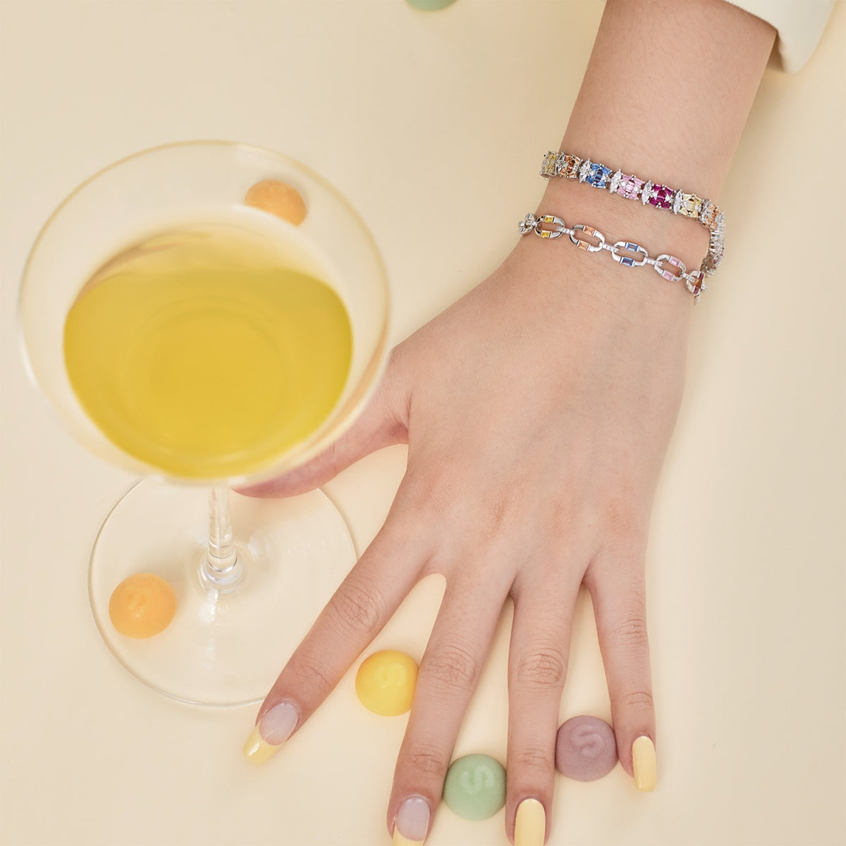 [Goodv] Bracelet quotidien coloré éblouissant