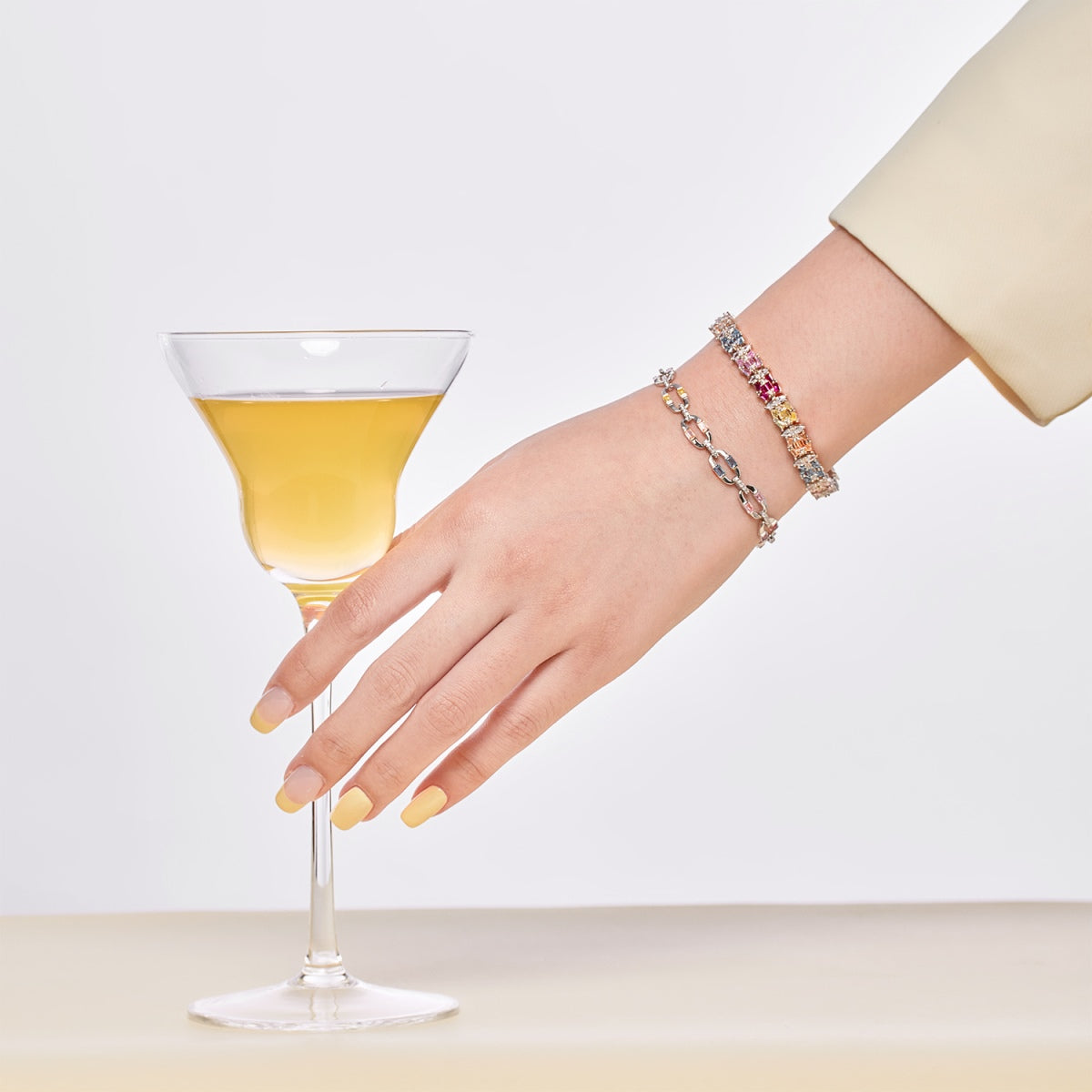 [Goodv]眩しいカラフルなデイリーブレスレット