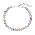 [Goodv]Bracelet quotidien de forme ronde colorée et rayonnante