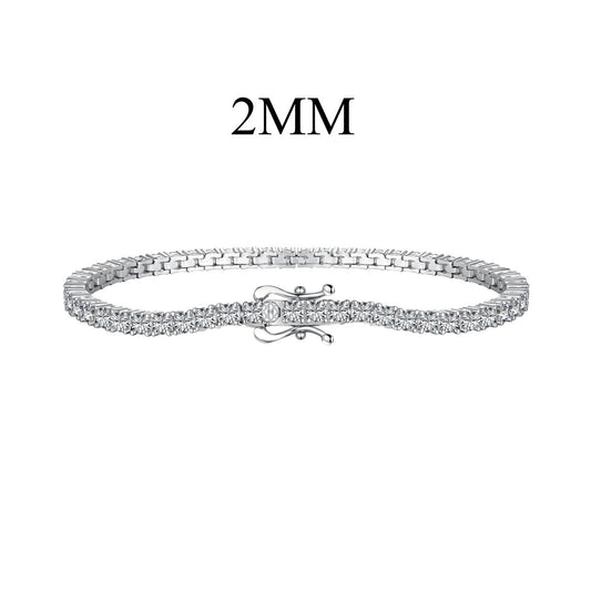 [Goodv]Dazzling Exquisite Round Cut Daily Bracelet
